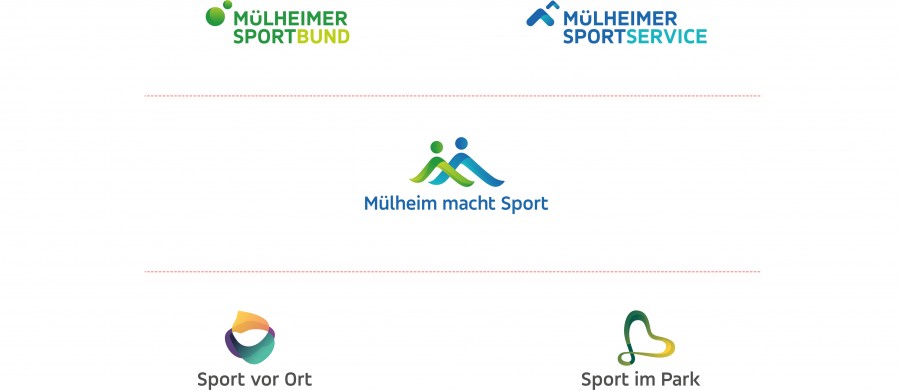 Logoarchitektur der neuen Dachmarke Mülheim macht Sport