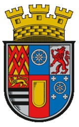 Das Wappen der Stadt Mülheim an der Ruhr 
