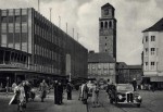 Der moderne Kaufhof an der Friedrich-Ebert-Straße Mitte der 1950er Jahre - Stadtarchiv