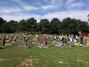 Sport im Park 2020 yoga Sonntags in der Müga um 10 Uhr  - Quelle/Autor: MSS