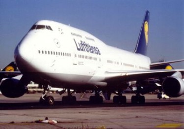 Lufthansaflugzeug