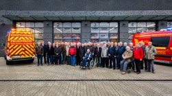 Gruppenbild: Auch 2015 fand ein Treffen der Pensionäre der Feuerwehr Mülheim statt