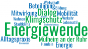 Wortwolke zu Energiewende und Klimaschutz - Online-Redaktion (Thomas Nienhaus)