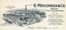 Briefkopf der Firma Möhlenbeck aus dem Jahr 1907