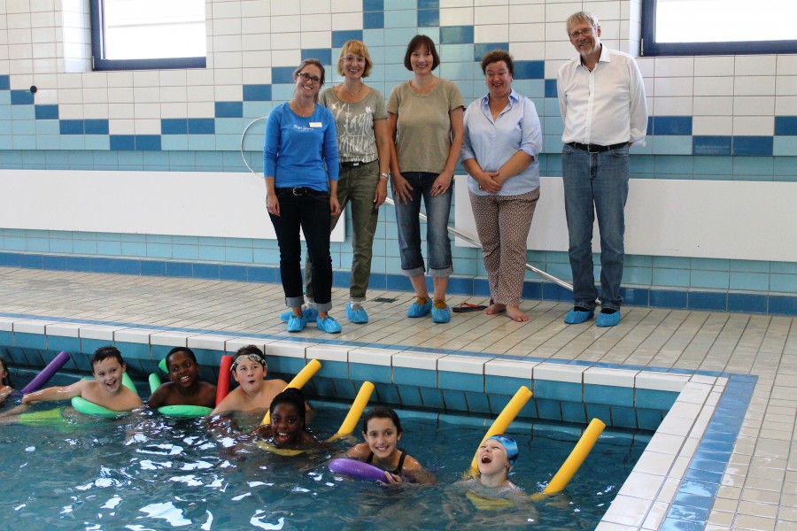In Mülheim gibt es Dank der Unterstützung von Sponsoren seit vielen Jahren erfolgreiche Schwimmförderprojekte. - Annette Michels