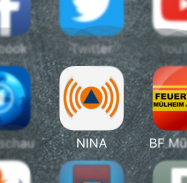Die Warn-App NINA steht in den Stores zum Download bereit