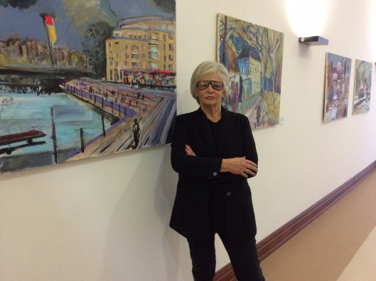Die Mülheimer Künstlerin Ursula Vehar stellt im Historischen Rathaus aus