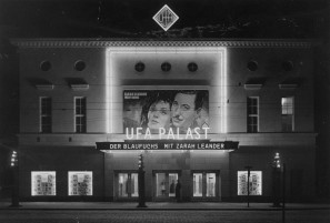 Der Ufa-Palast in der Schloßstraße, eröffnet am 20. Dezember 1938 mit der Mülheimer Premiere des Films Der Blaufuchs