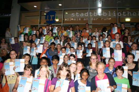 Großes Fest zum Abschluss des SommerLeseClub 2012: In diesem Jahr beteiligten sich 368 Kinder und Jugendliche.
