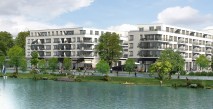 Ruhrquartier komplettiert Ruhrbania: Hochwertige Eigentumswohnungen in den beiden zur Ruhr gelegenen Gebäuden