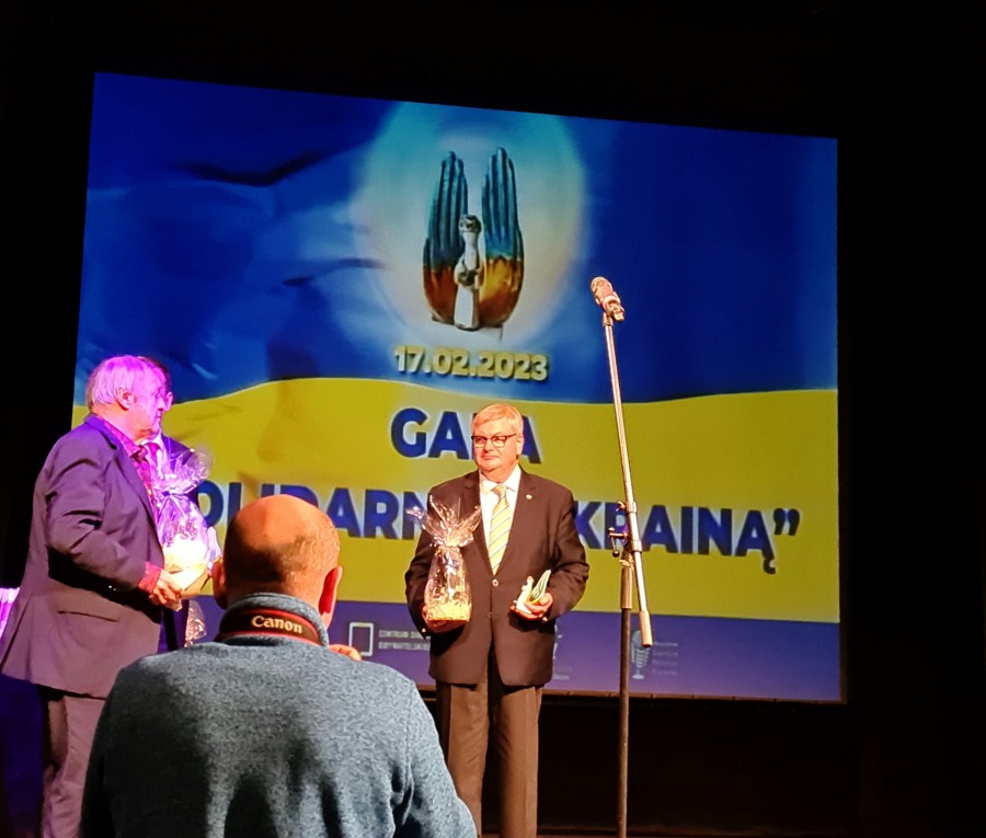 Bürgermeister Markus bei der Preisverleihung in Opole - Sabine Kuzma