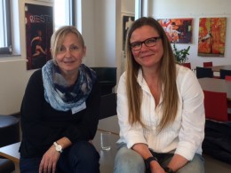 Internationaler Frauentag 2015 Gleichstellungsbeauftragte Antje Buck und Autorin und Genderforscherin Dr. Claudia Wallner