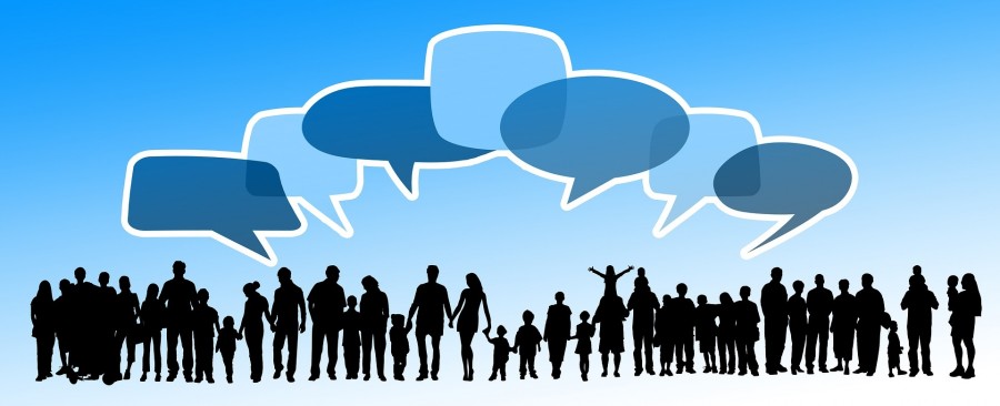 Bürgerbeteiligung, Öffentlichkeitsversammlung, Social Media, Soziale Medien, Quartiersentwicklung, Bürgerforum, Meinungen, Menschen - Gerd Altmann auf Pixabay