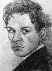 Selbstporträt Otto Pankoks (Jugendzeichnung)