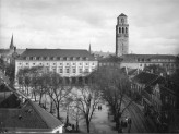 Blick auf den Rathausmarkt aus der Vogelperspektive (1916)