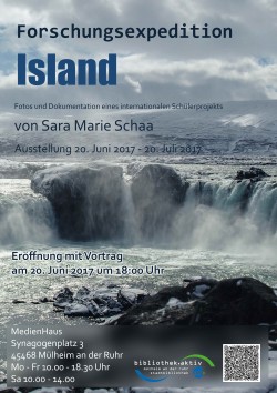 Forschungsprojekt ISLAND, Ergebnis eines internationalen Schülerprojekts, Sara Marie Schaa